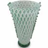 Vaso di Murano "Balloton" Verde con Costolature H-27
